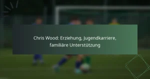 Chris Wood: Erziehung, Jugendkarriere, familiäre Unterstützung
